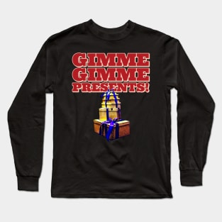 Gimme Gimme Presents Gold Long Sleeve T-Shirt